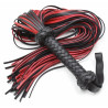 Correct Me Martinet Lofy Whip 65cm Noir-Rouge